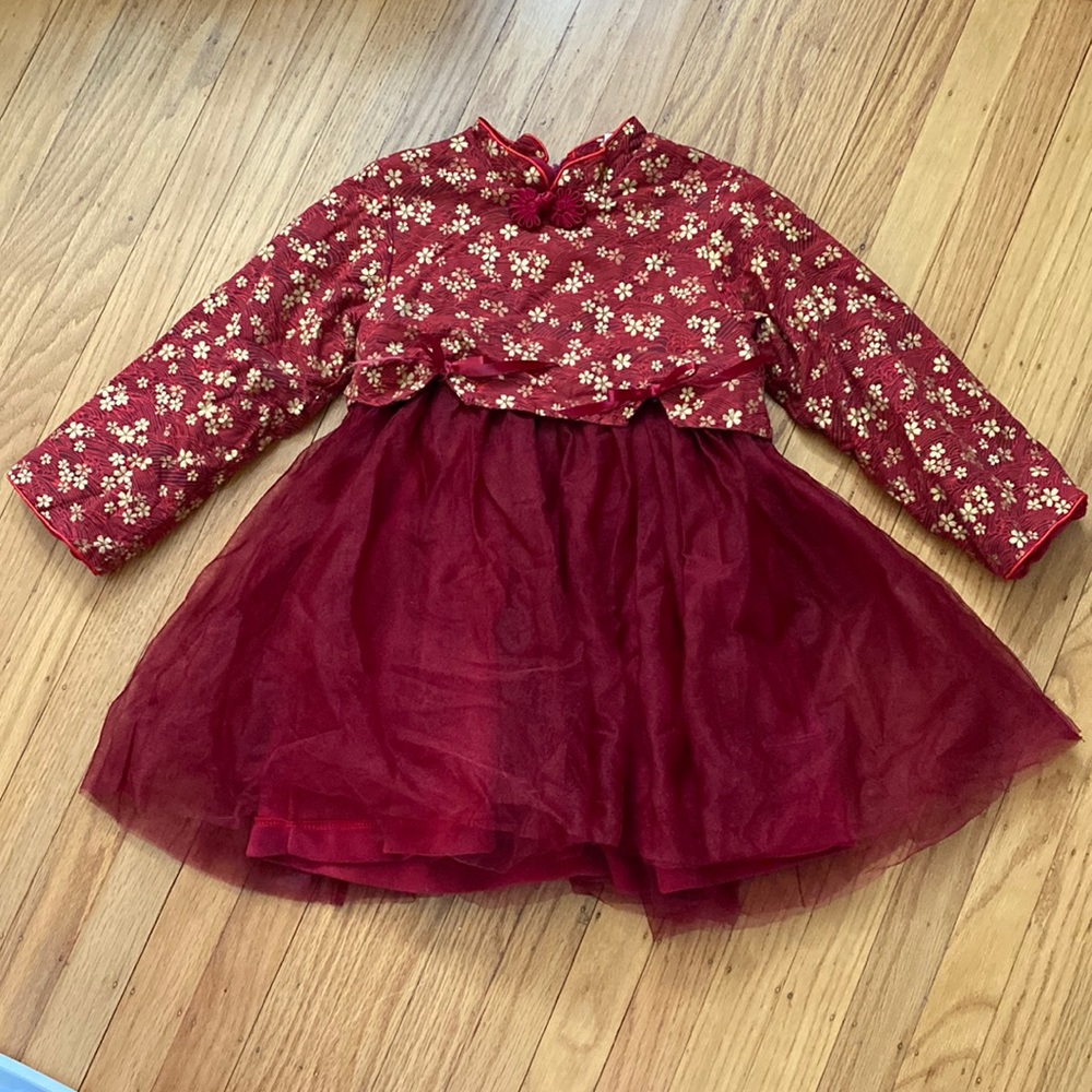 Chinese Mandarin New Year Lunar Dress